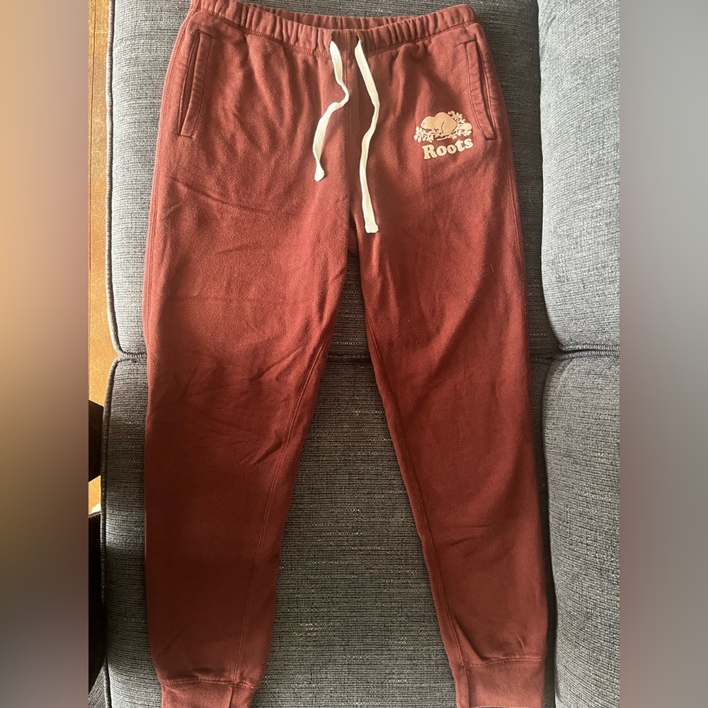 Roots track pants